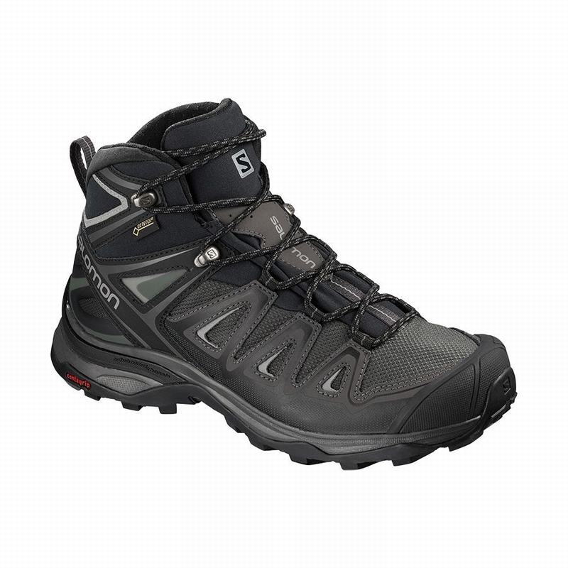 Salomon X ULTRA 3 MID GORE-TEX Botas De Montaña Mujer - Negras - Colombia (70846-XLUQ)